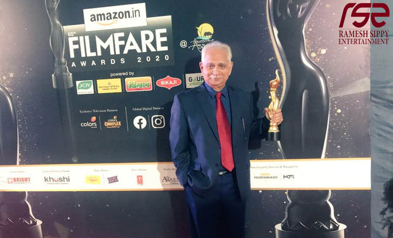 ramesh sippy at filmfare award